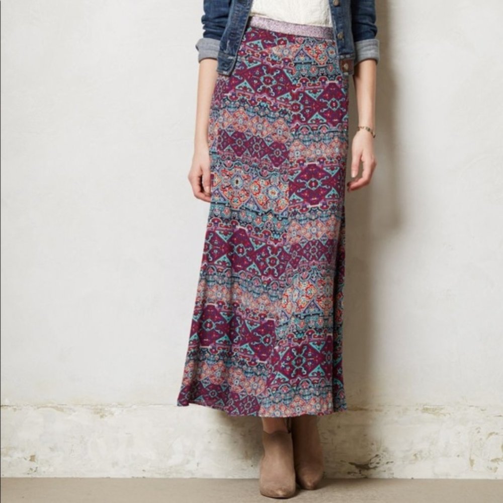 Anthropologie Vanessa Virginia Rani Maxi skirt